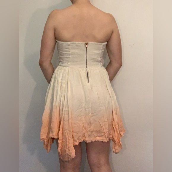 Urban Outfitters Ecote Hand-Beaded Sunset Ombré Dress - Picture 4 of 8